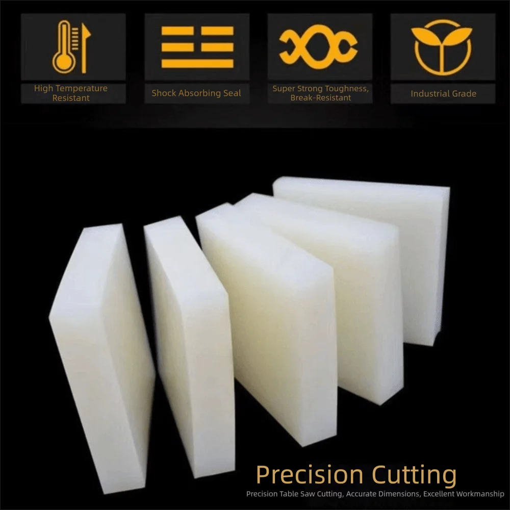 New 10*10cm Silicone Sheet Translucent High Temperature Resistance Silicone Gasket Anti-Slip Shock Absorption Silicone Mat