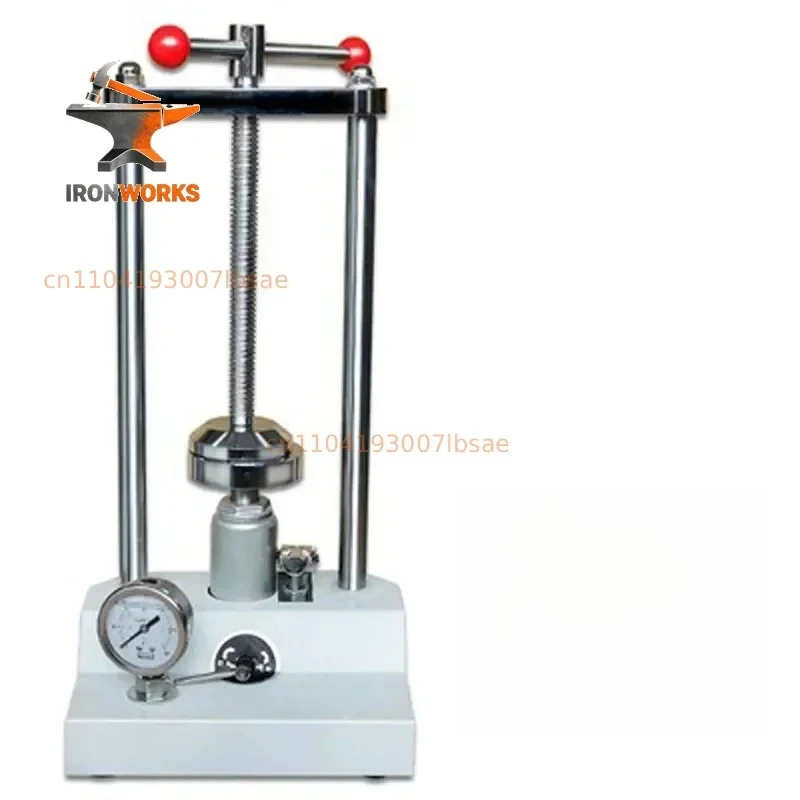Dental Lab Hydraulic Compress Machine Dental Prosthesis Dentures Molding Press Unit