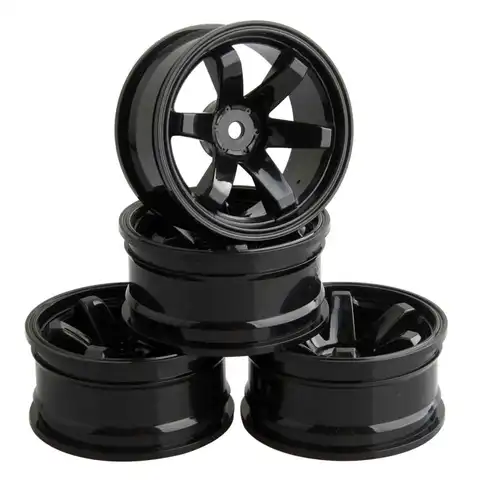 RC remote control model wheel hub 1:10 flat running racing drifting wheel hub Offset 6mm width 26mm diameter 52mm