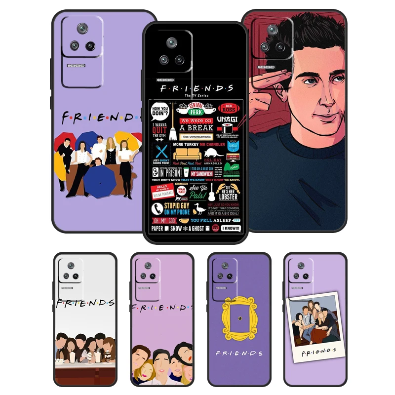 Friends TV Show Case For POCO X4 GT F4 F3 M3 M4 X3 Pro Cover For Xiaomi 12 11T Pro 12S Ultra Mi 11 Lite