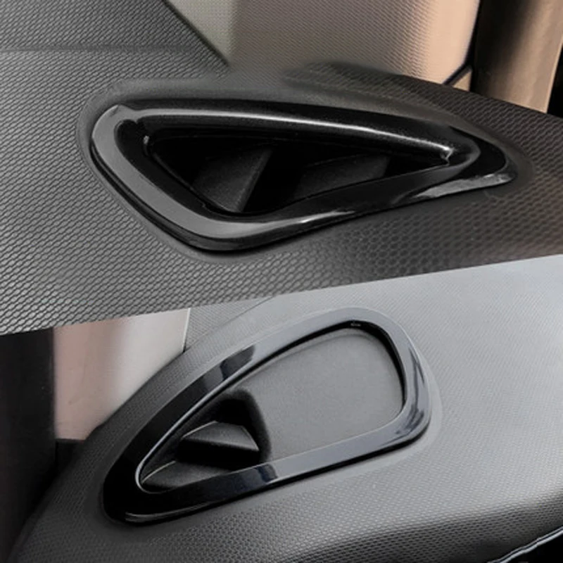 Car Interior Modification Black Styling Window Lifting Decorative Stickers For Smart 453 Fortwo Forfour Car Accessories