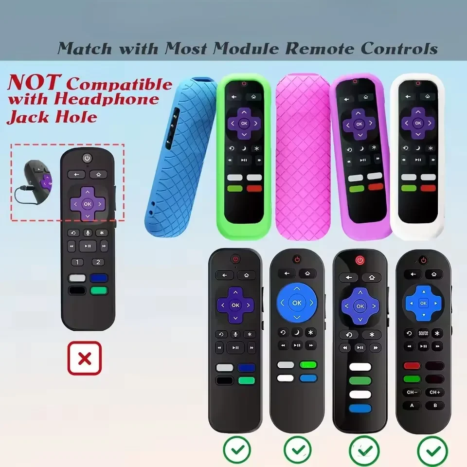 ل Roku TV Express Streaming Stick 4K Premiere Bar المتكلم LE SE التحكم عن بعد 1 قطعة سيليكون التحكم عن بعد الغطاء الواقي