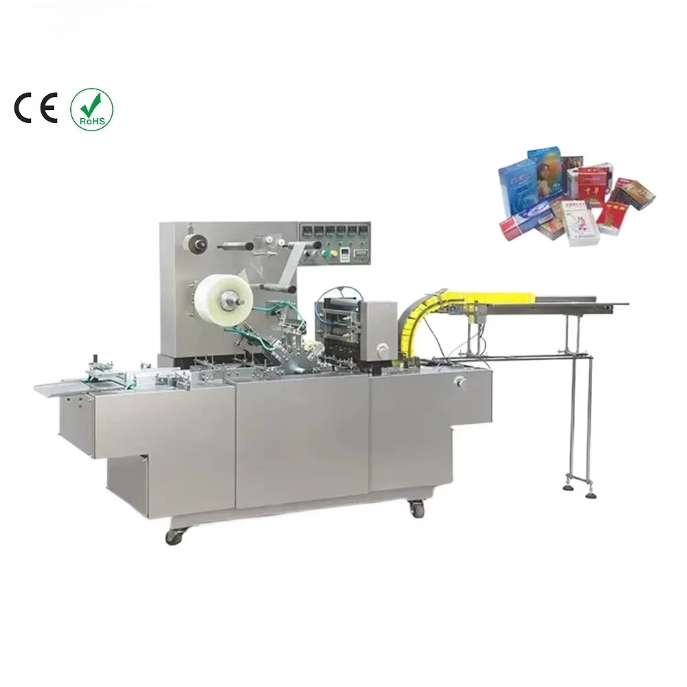 Factory Price Multi-Function Automatic Film Wrapping Machine For Cellophane Wrapping Food Cosmetic Packaging