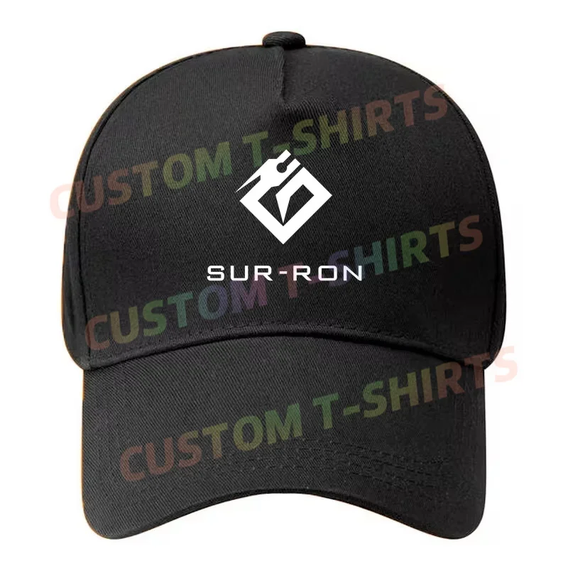 Black Cap SurRon Electric Dirt Bikes Baseball Cap Snapback Caps Casquette Hats Fitted Casual Gorras Hip Hop Dad Hats Unisex