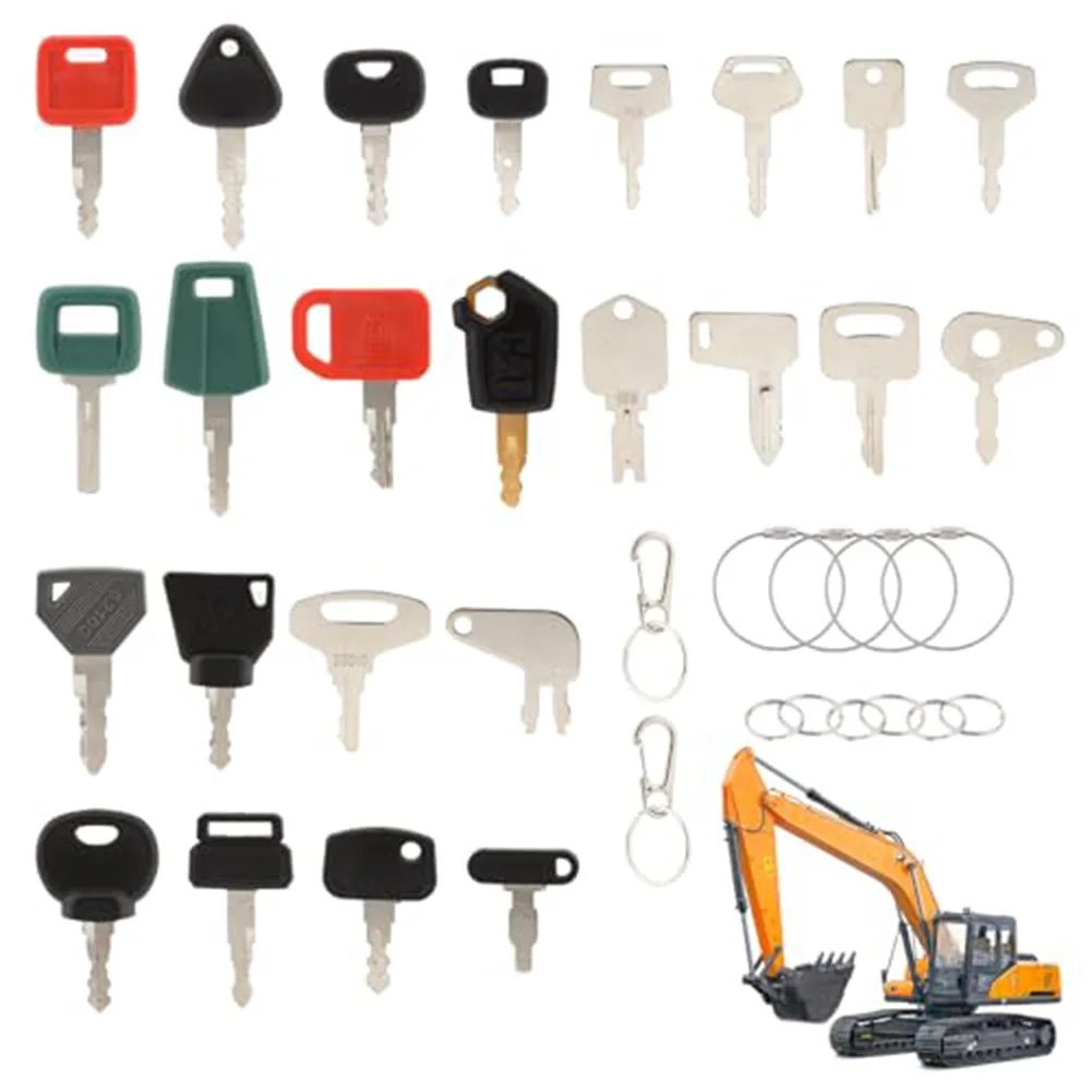 36Heavy Equipment Construction Ignition Key Excavator Construction Machinery Key For JLG FOR CAT FOR JCB FOR Kubota