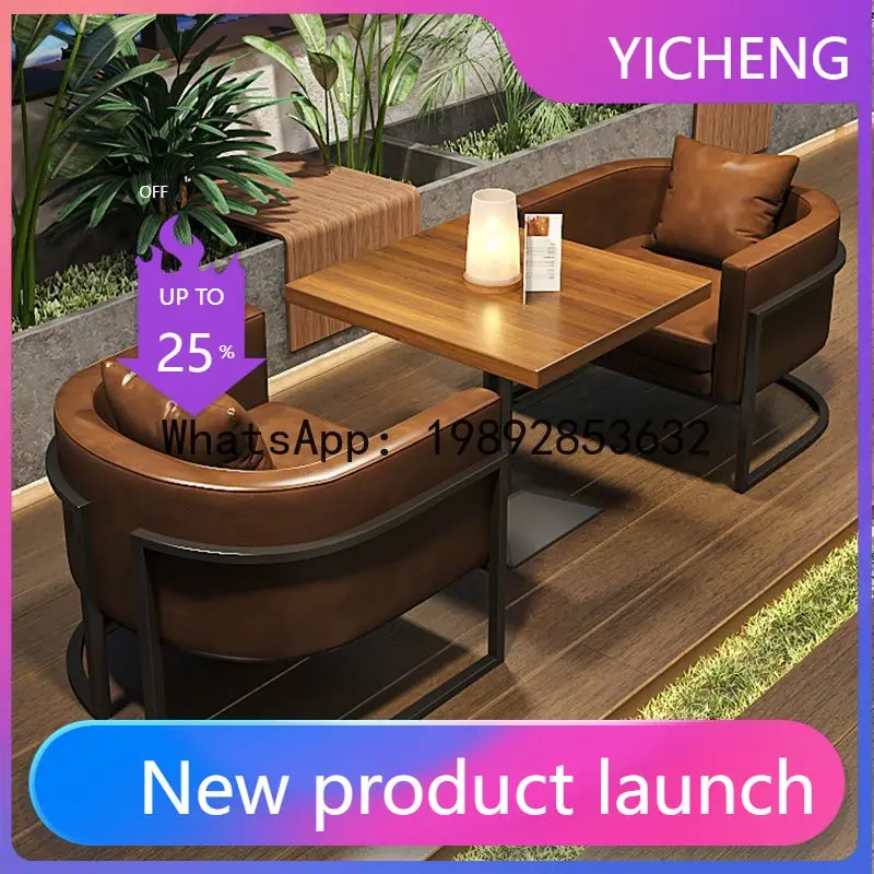 

Hys retro industrial style bar booth sofa - perfect for cafes, lounges, bbq restaurants, and more