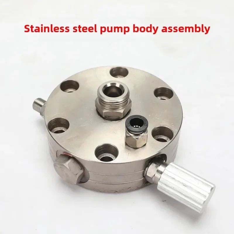 980/990 Airless High Pressure Spray Machine Stainless Steel Pump Body Assembly Spray Machine Accessories