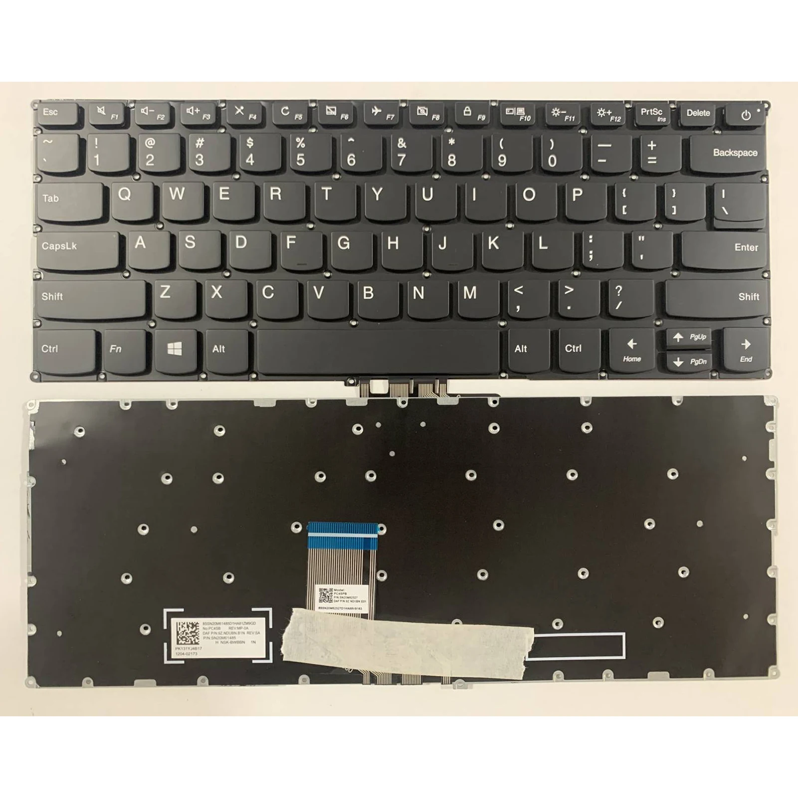 

Laptop keyboard US Layout for Lenovo Ideapad 720s-14IKB 720s-13IKB 910-13IKB