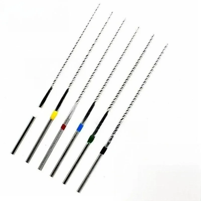 10x6Pcs/Pack Dental U Root Canal Endodontic Files Stainless Steel For Washing the Root Canal Endodontics Dentistry Tools