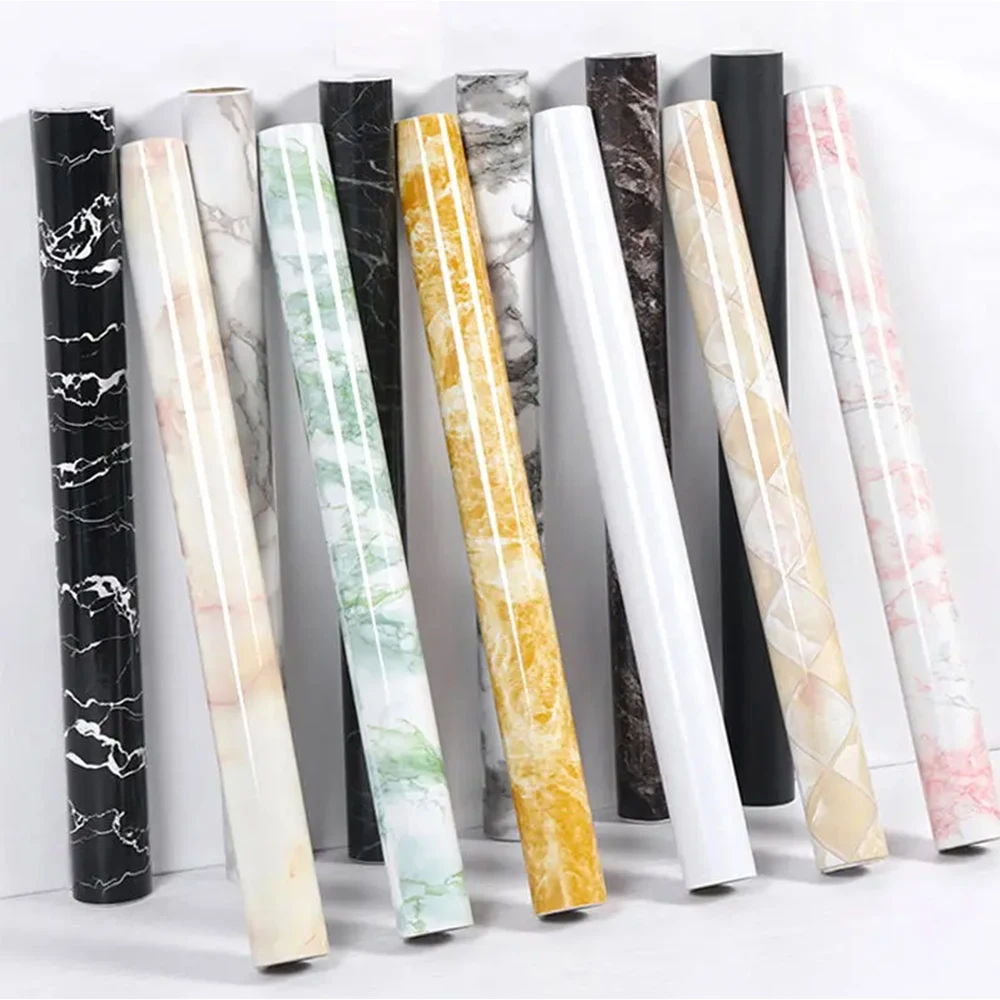 

Мраморные самоклеящиеся виниловые наклейки на стену, водонепроницаемая контактная бумага, кухонная декоративная пленка, столешница, шкаф, домашний декор