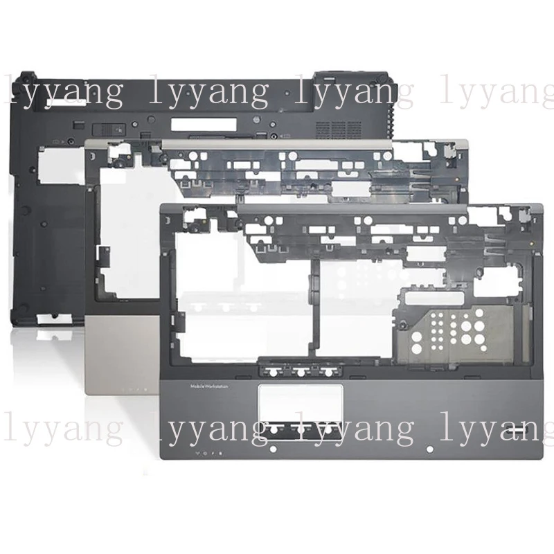 

f For HP 8540W 8540P Palmrest Bottom Case Cover Laptop Shell