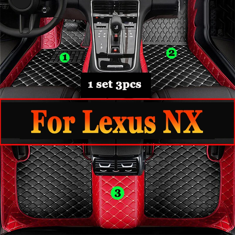 For Lexus NX 2021 2020 2019 2018 2017 2016 2015 Car Floor Mats Carpets Auto Accessories Protect For NX200 NX200t NX300 NX300h