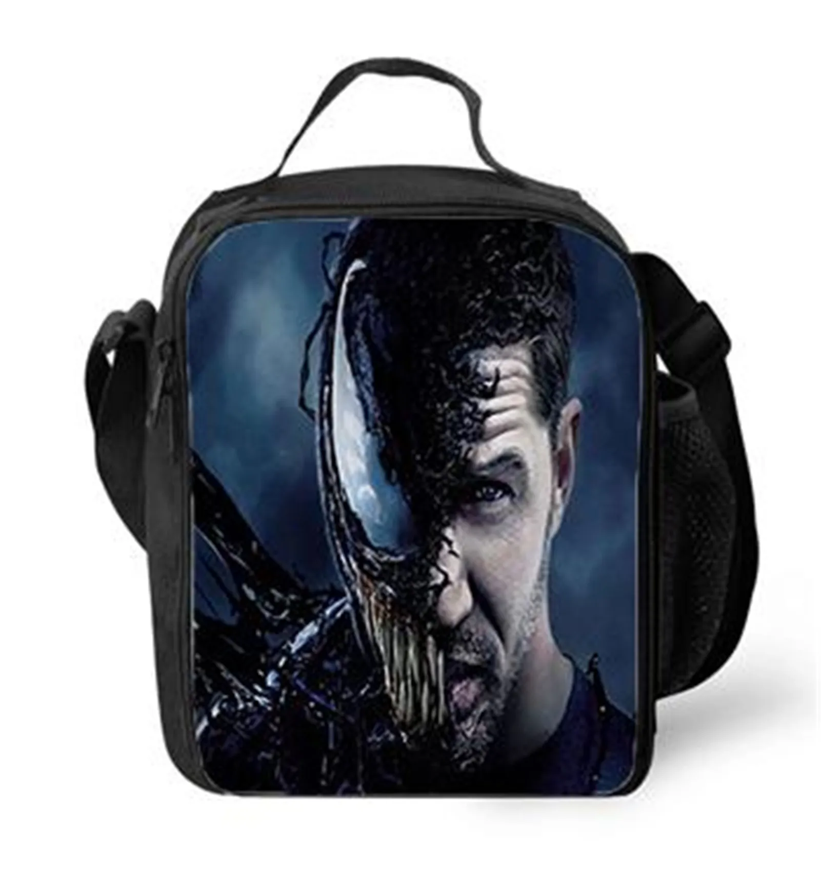 Elementary Kids Leak Proof Cooler Bag,Venom Insulated Lunch Box Durable Lunch Tote for Travel Camping
