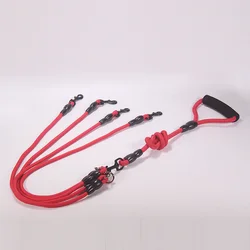 3 Way Dog Leashes for Walking 2/3/4 Dogs Pets Nylon Braided Rope No Tangle Dog Leashes for Small Dogs Dual Three Dogs Leash