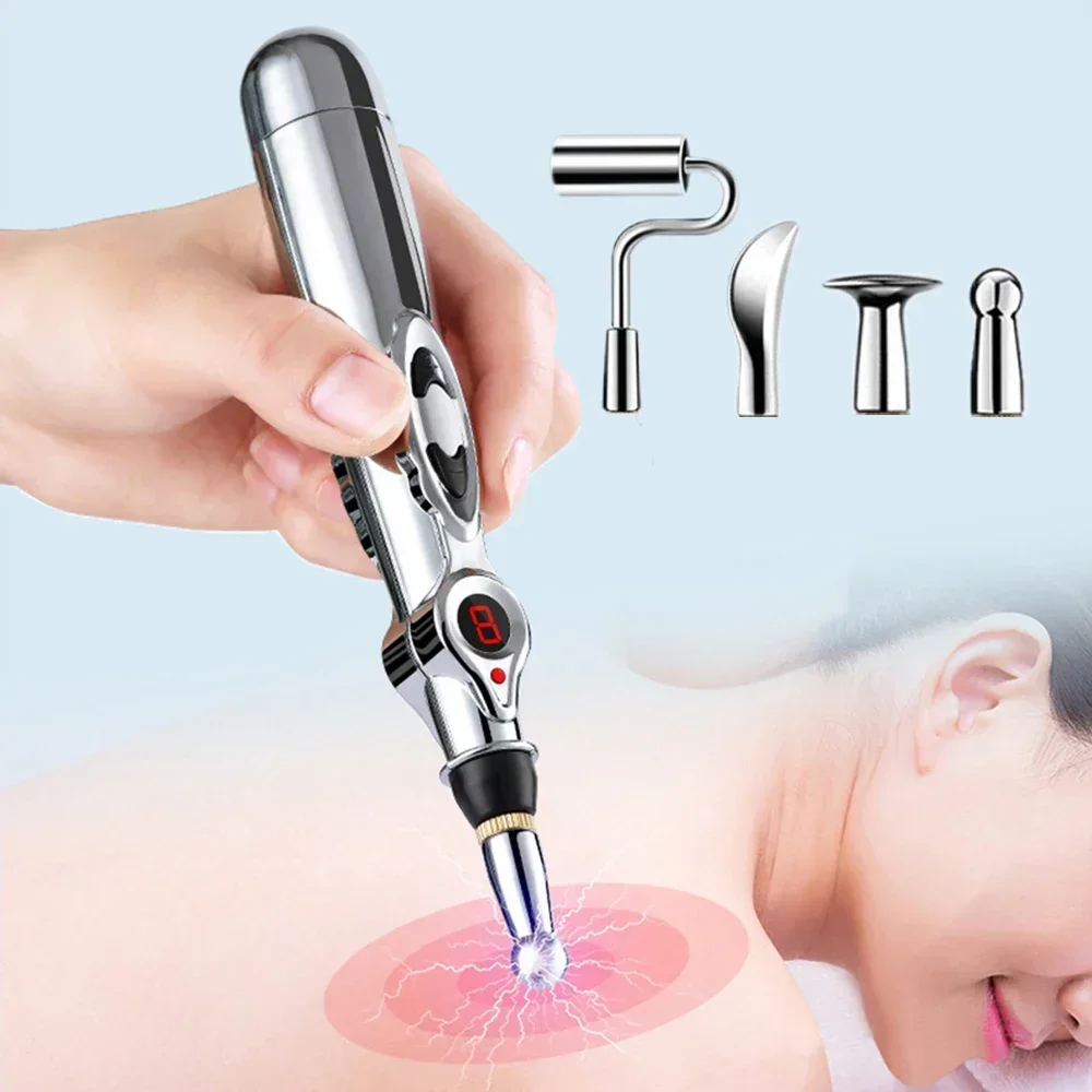 

Electric Acupuncture Pen Body Meridians Laser Therapy Meridian Energy Massage Pen Acupuntura Back Pain Relief Tools Health Care