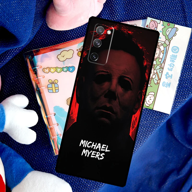 Halloween Michael Myers Case For Samsung Galaxy S23 S22 S21 Ultra Note 20 S20 FE S8 S9 S10 Note 10 Plus Cover Shell