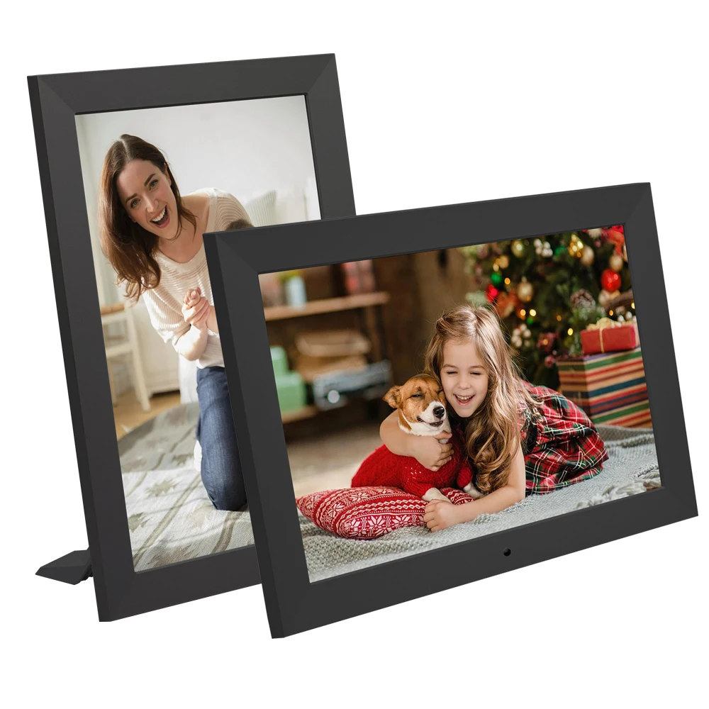 10.1 Inch Digital Picture Frame 1280 * 800 IPS HD Digital Photo Frame Electronic Album Picture Music Movie Clock Remote Control