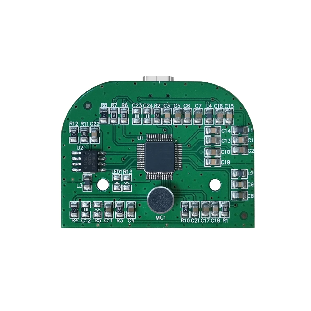 Digital Human Voice Intercom Microphone Module Omnidirectional Microphone Voice Module Echo Cancellation Microphone