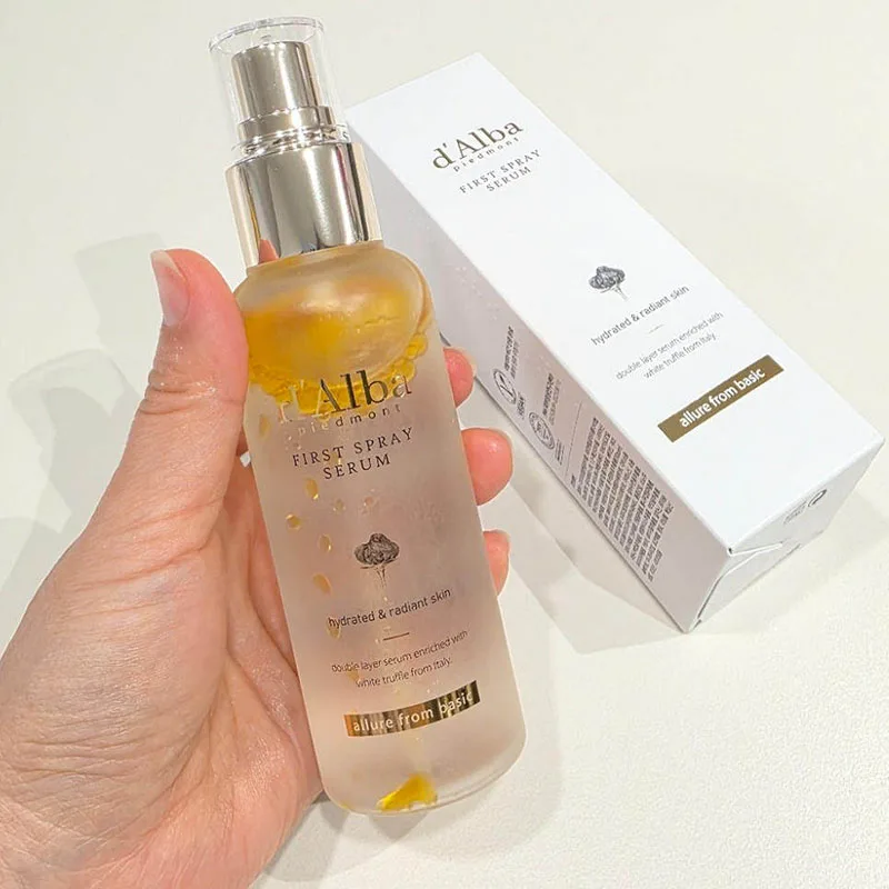 d‘Alba White Truffle Essence Spray Hydrates Moisturizes Relieves Dryness Soothes Redness And Sensitivity Firms Brightens Skin
