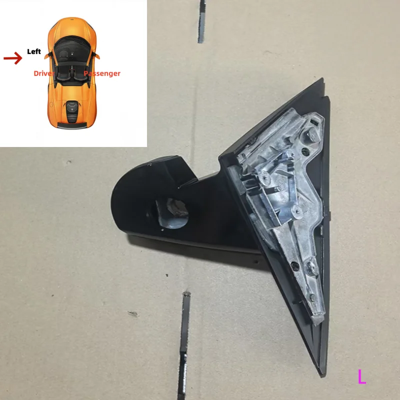 

Front Window Triangle Trim Plate Mirror Garnish Cover Panel Base Holder For Mercedes-Benz W221 S class350 400 500 600 2007-2012