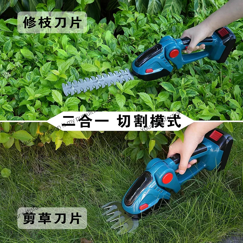 

Ножницы для забора, литиевая батарея, 24 В, одноручные ножницы для обрезки травы, триммер для забора, садовые электрические ножницы для обрезки забора