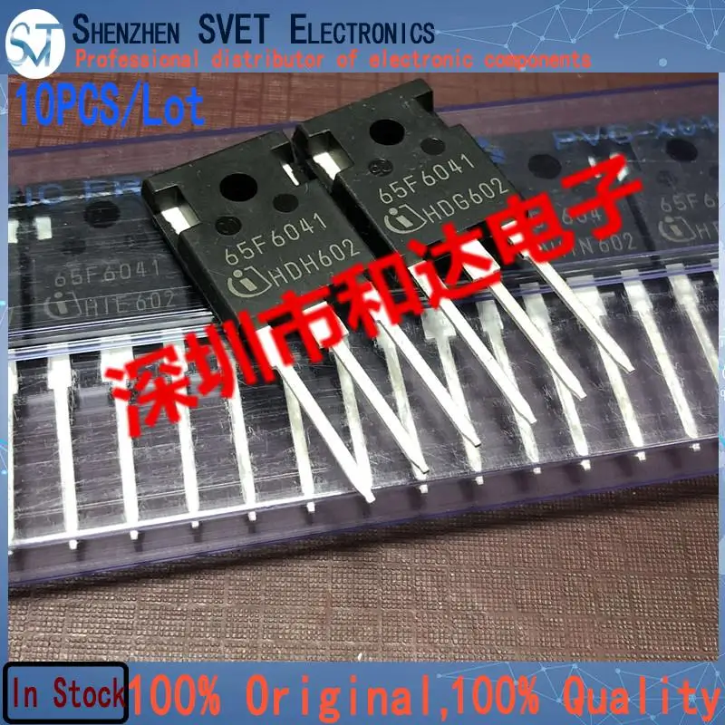 

10PCS/Lot 65F6041 IPW65R041CFP TO-247 650V 68.5A Imported Original New And In Stock 100%Test