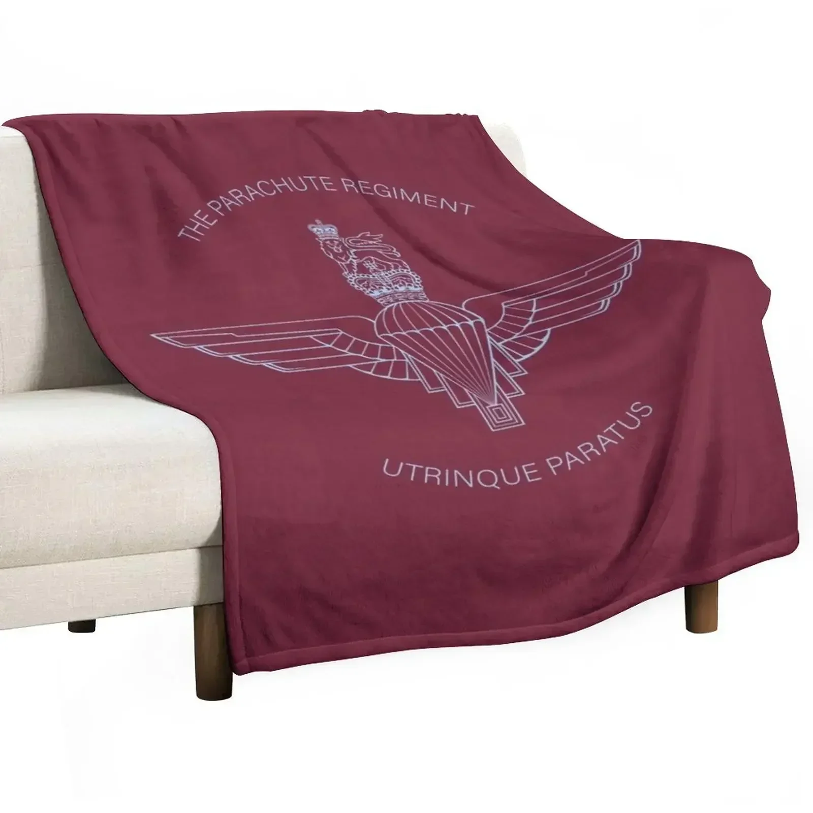 The Parachute Regiment Throw Blanket Flannel Fabric Summer For Baby Blankets For Sofas sofa bed cosplay anime Blankets