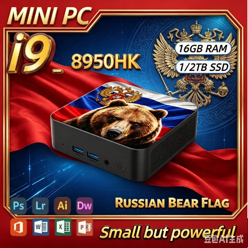russian-bear-flag-lightweight-portable-mini-pc-2026-new-intel-i9‑8950hk-16gb-ram-1tb-ssd-wifi6-bt52-4k-home-study-gaming-office