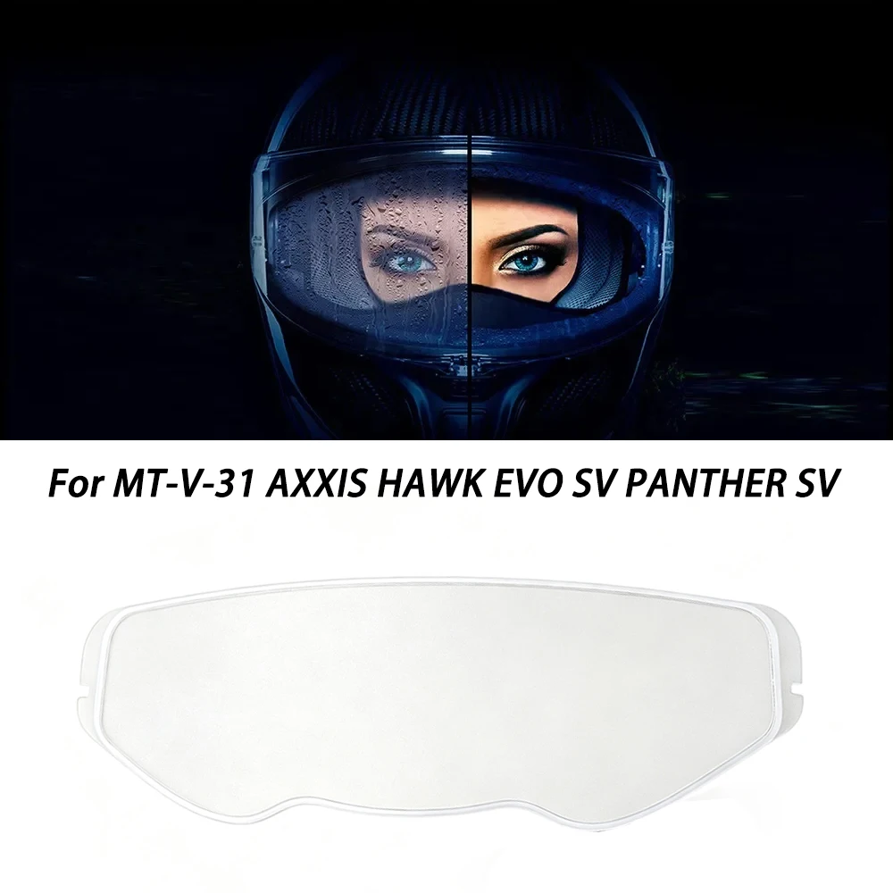 Helmet Visor Film Anti Fog Fit for MT-V-31 AXXIS HAWK EVO SV PANTHER SV Lens Anti Fog Film Motorcycle Helmet Accessories
