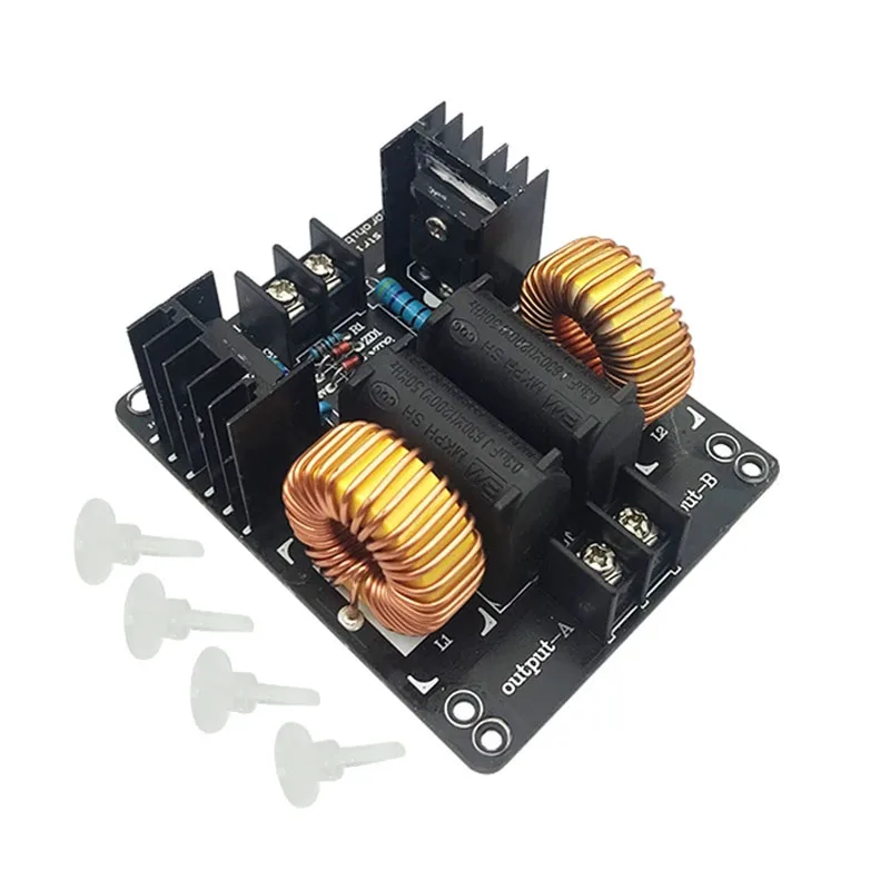1000W 20A ZVS Tesla coil power Low Voltage Induction Heating Coil Module Flyback Driver Heater