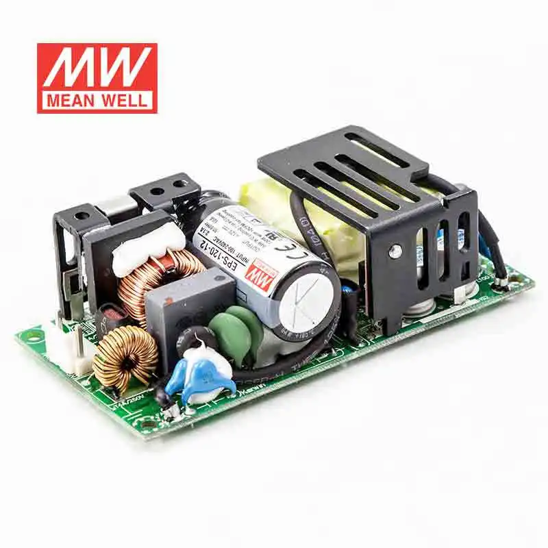 

MEAN WELL EPS-120-12 12V 10A PCB Type Single Output Switching Power Supply Brand New Original 4"×2"miniature size