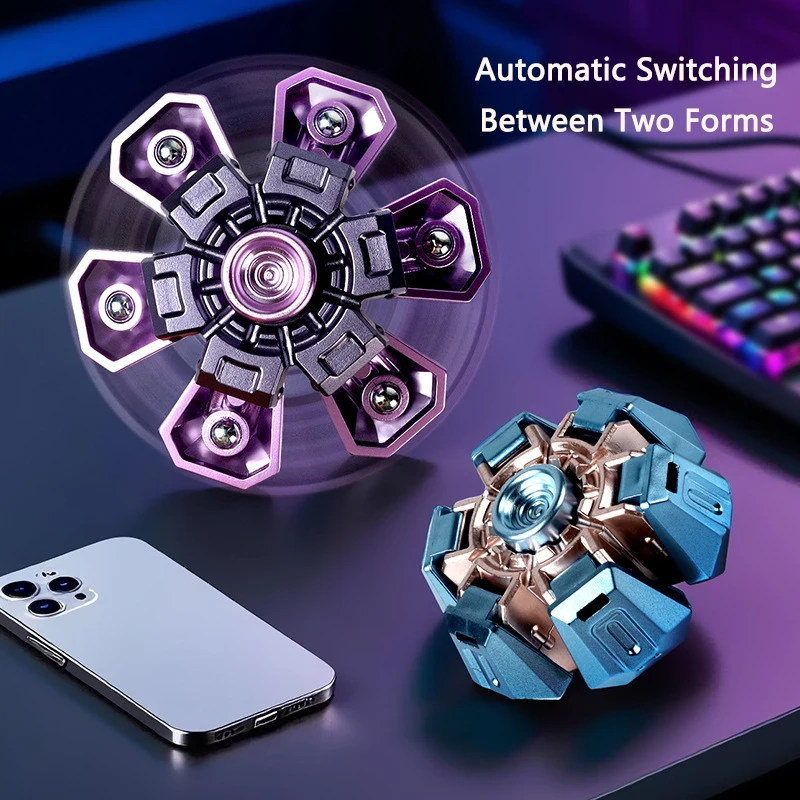 1-3PCS Kreative EDC Hand Spinner Stress Relief Spielzeug Rotierenden Fingertip Gyroskop Spinner Zappeln Spielzeug für Jungen Erwachsene weihnachten Geschenk