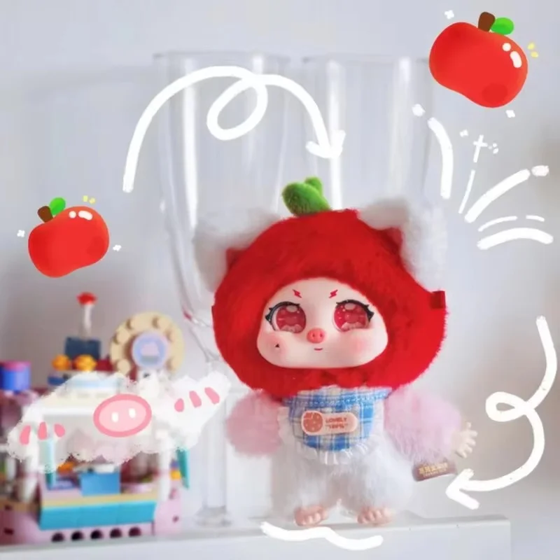 หมูสาว Hami Series 12 ซม.ไวนิล Action Figure กล่องตาบอด Kawaii ตุ๊กตาจี้ของเล่นเด็กของขวัญวันเกิด Mystery Series