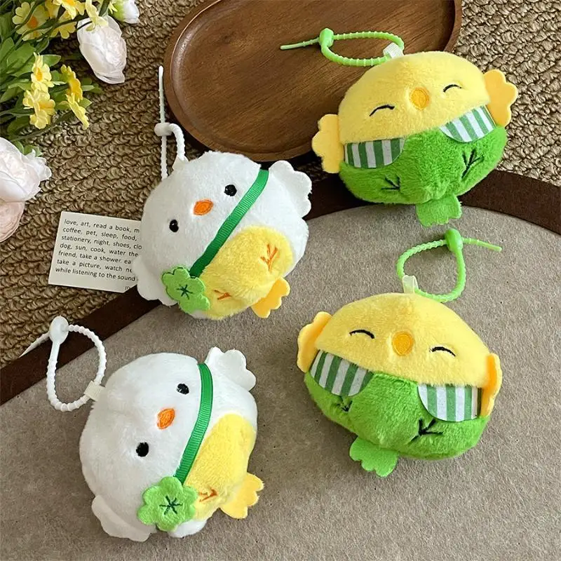Cute Bird Plush Keychain Stuffed Chick Doll Pendant Keyring Bag Hanging Ornament