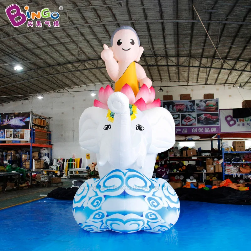 Elefante inflable gigante para escenario de circo, decoración de eventos, globo colgante de Animal, juguete