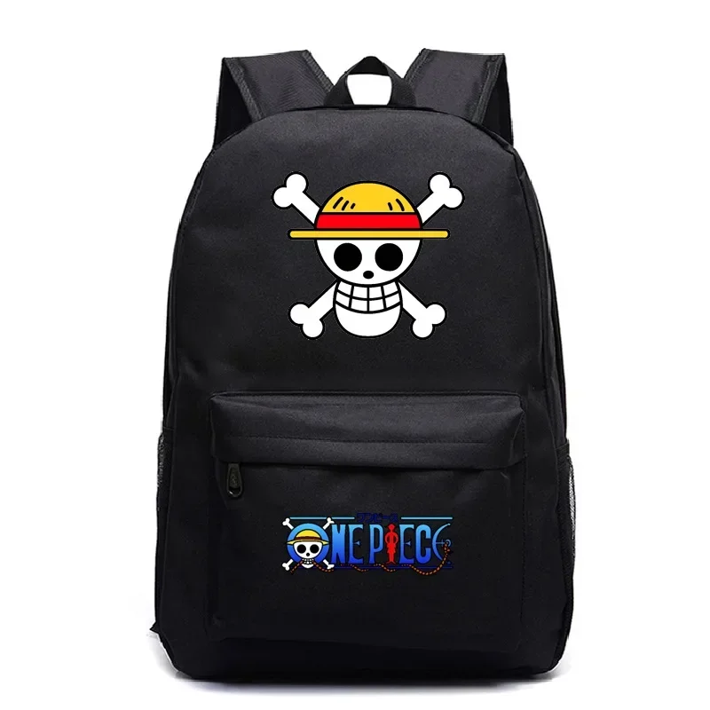 

ONE PIECE Luffy Zoro Backpack kids Boys Anime Backpacks Students School Bags Children Cartoon Bookbag Mochila Teens Travel Bag