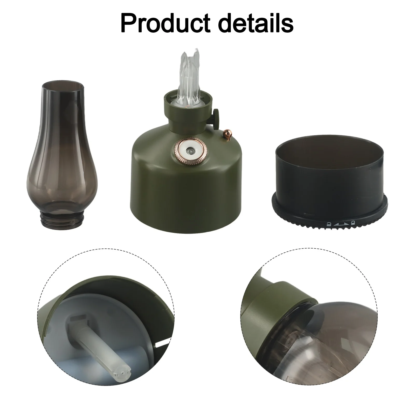 

Silent Humidifier Aromatherapy Diffuser For Bedroom Stepless Dimmable Light Ultra Fine Mist Adjustable Mist Levels