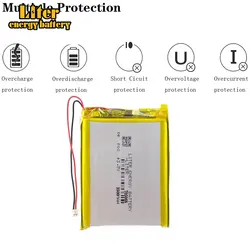 1.25mm-2p 3.7v 3500mah 705068 Lithium Polymer Battery 2800mah 605065 With Board For RG35XX Pda Digital Products