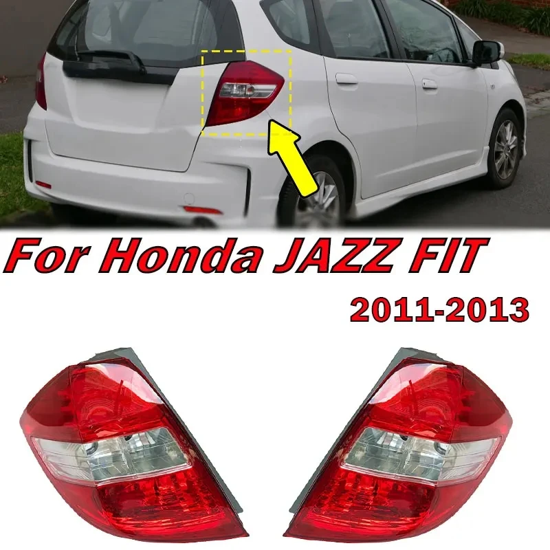 

For Honda JAZZ FIT Hatchback 2011 2012 2013 Tail Light Rear Bumper Reversing Turn Signal Fog Lamp Car Taillight 33500-TF0-J51