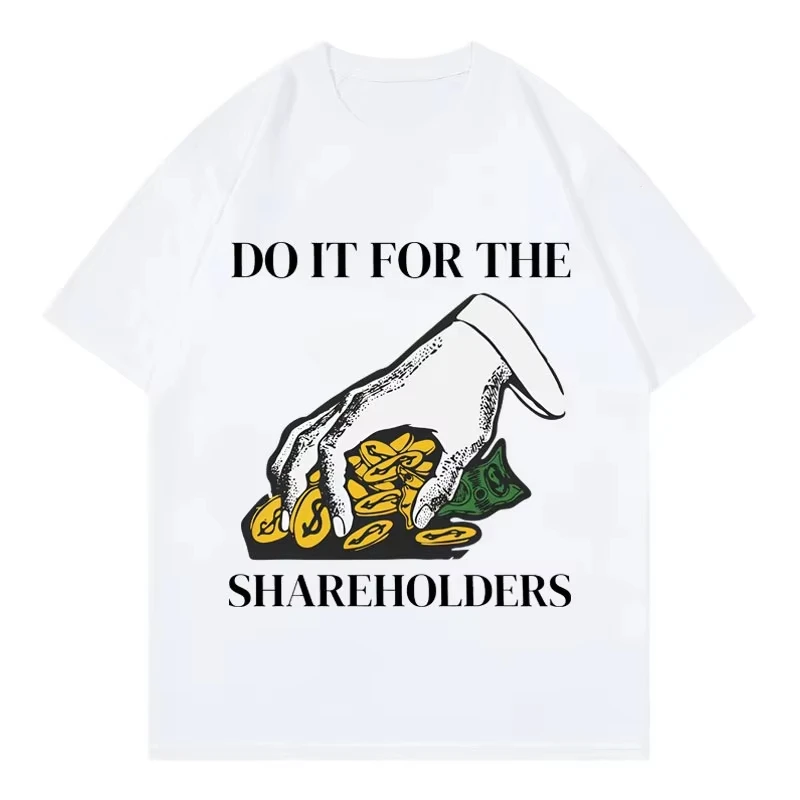 2026 Vintage Funny Sarcastic Graphic Short‑Sleeve T‑Shirt For Kids Adults Humor Business Theme Crew Neck Casual Tee