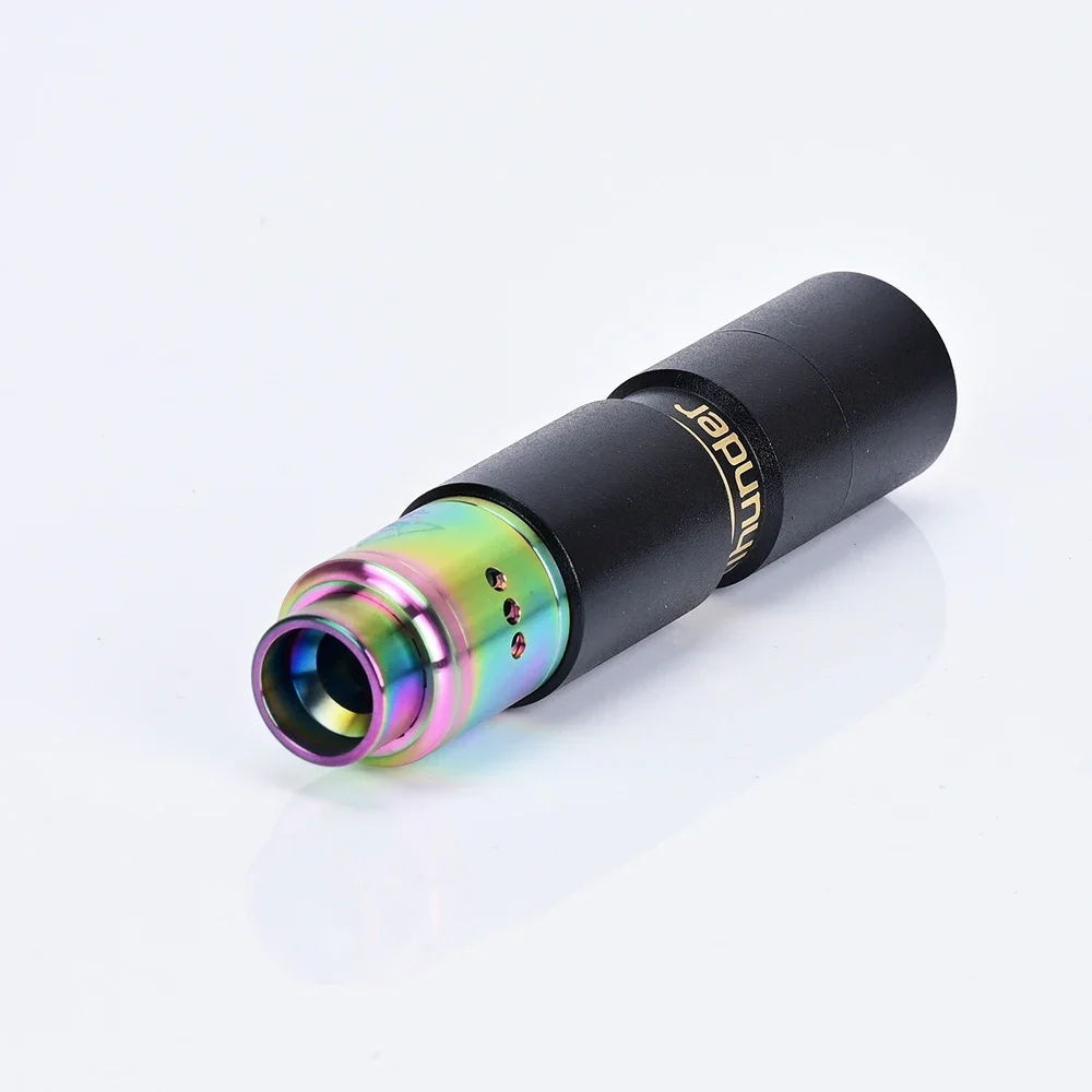 Wolfcoolvape 18650 Elthunder Mod مع Goon V1.5 RDA Atomizer Vape Tank طقم تعديل ميكانيكي لتطارد سحابة Vapers