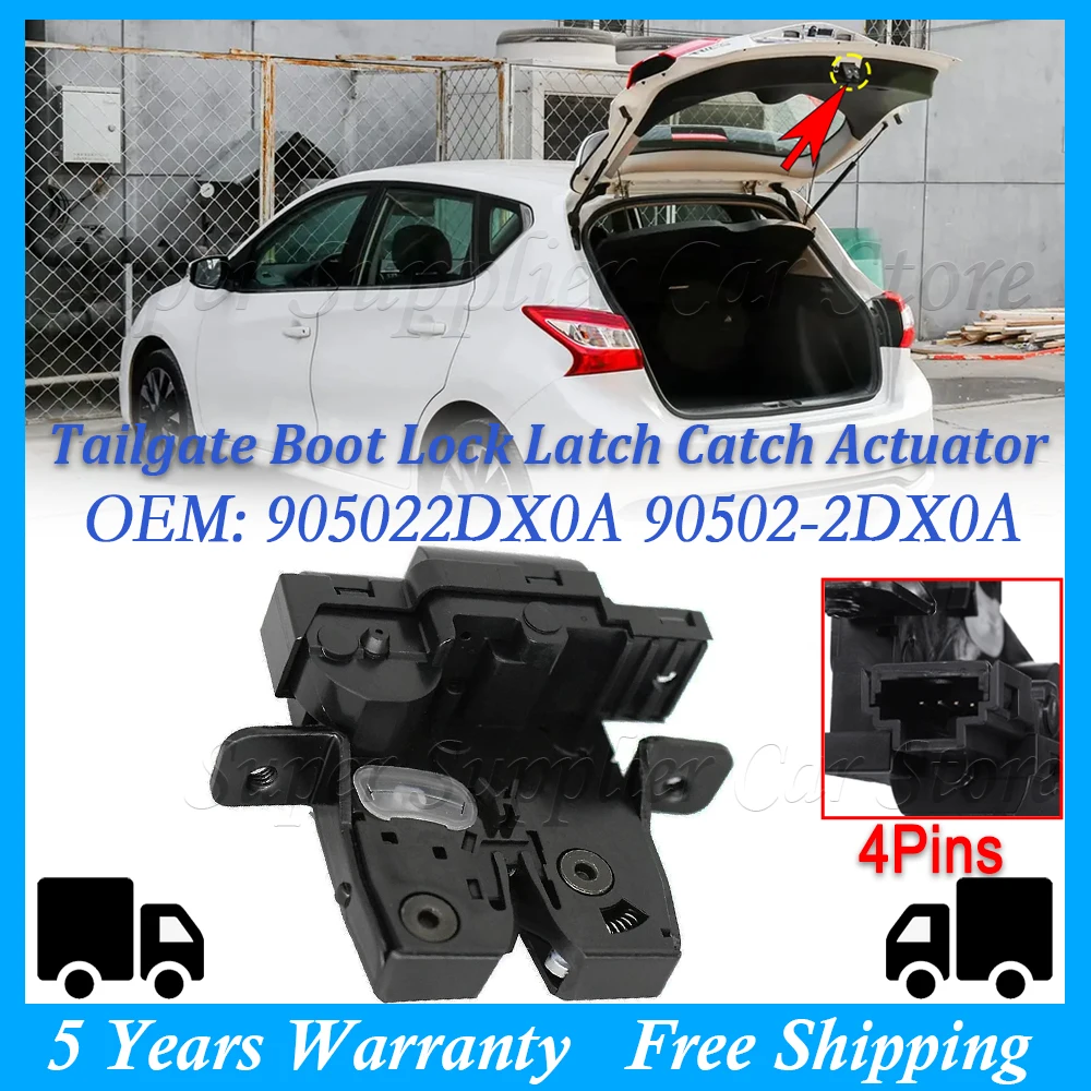 Rear Trunk Car Door…