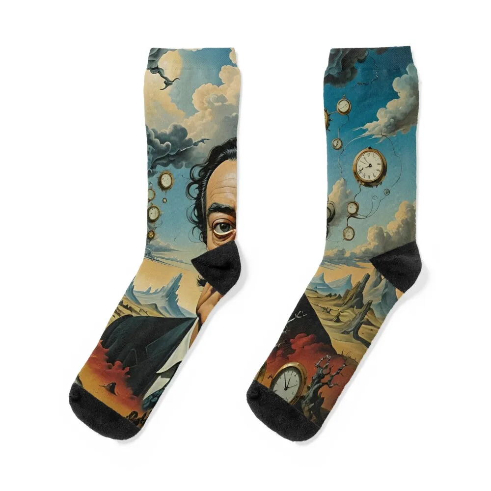 Смешные носки Salvador! оптом, дизайнерские для мужчин и женщин