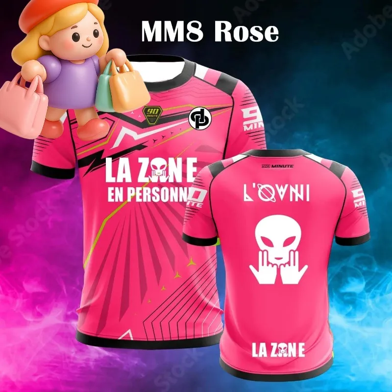 

2025 New Fashion Men's and Women's Popular Plus Size T-shirt 90 Minutes Style and Innovation Fusion Quick Dry Breathable Top
