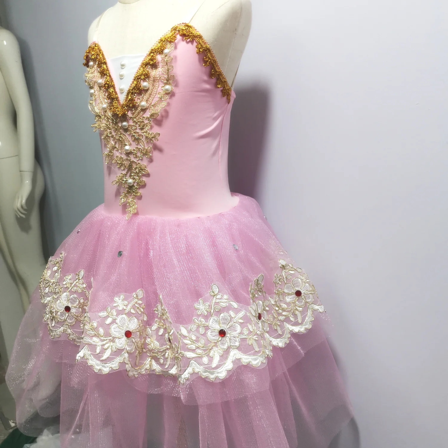 Kinder Schwanensee Ballett Tutu Rock Leistung Kostüm Puffy Dance Kleid Für Prinzessin