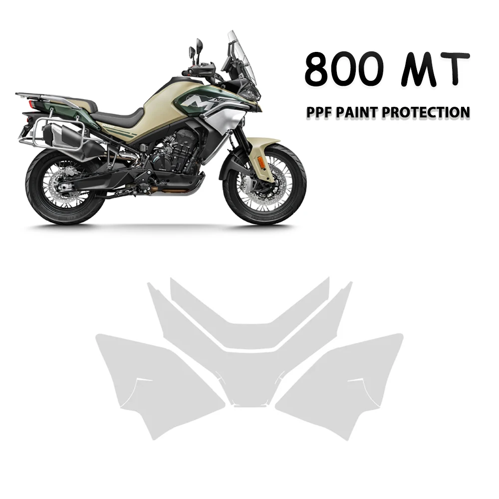 

Motorcycle Accessories For CFMOTO 800 MT 800MT 2023-2024 PPF Paint Transparent Protection Film TPU Body Anti-scratch Sticker