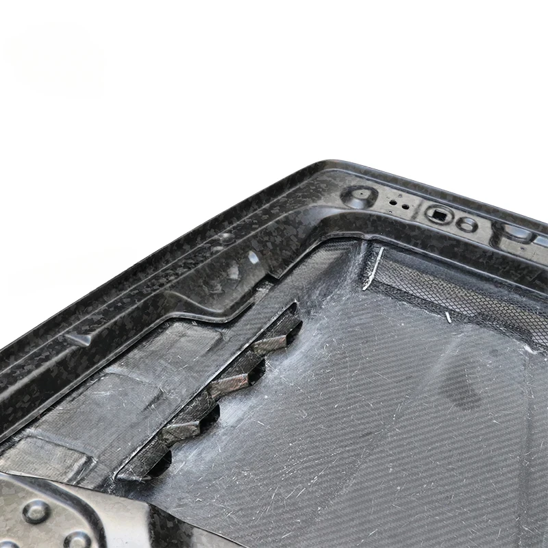 Forged Dry Carbon Fiber Front Engine Cover, Exterior Mod Components, Off-road SUV Vehicle Models W464 W463a 2018-2024
