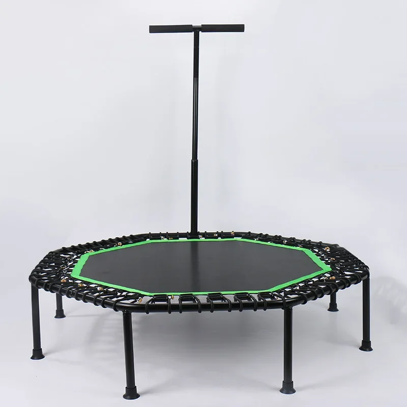 48 Inch Indoor Folding Adult Trampoline Portable Fitness Equipment 122cm Diameter