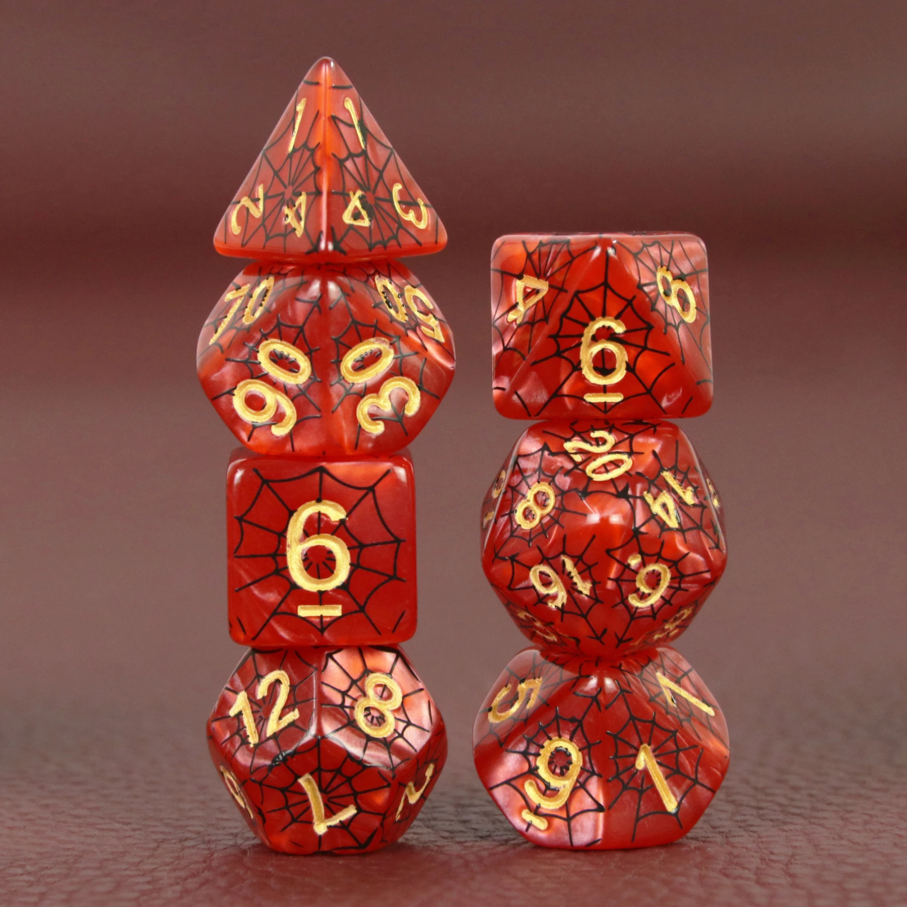 Polyhedral DND Dice Set in Spi - Board Game Web 评论和价格
