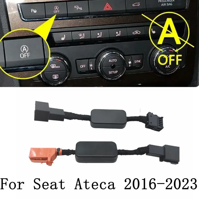 1 Set Start-Stopp-Automatik Deaktivierungsgerät für Seat Ateca 2016-2023 Automatische Deaktivierung Steuerungssensor Steckerkabel Motor-Auswahlschalter – Detail 1